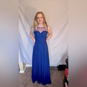 MayQueen Navy Gown